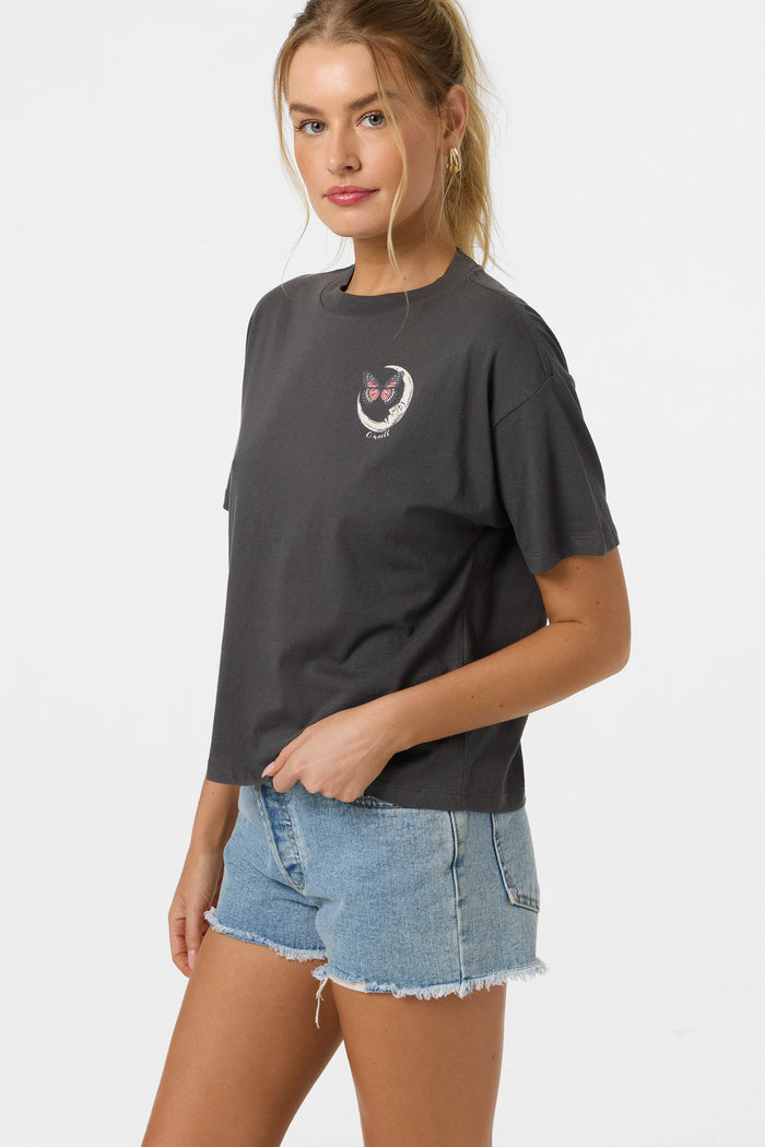 La Luna Easy Tee - Washed Black | O'Neill