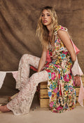Labyrinth Lace Flare Pants