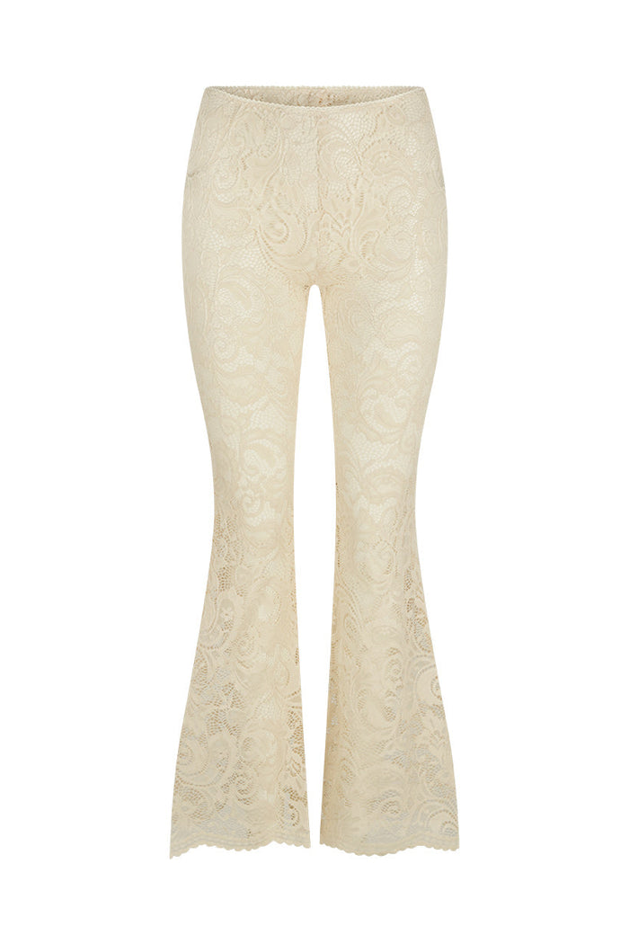 Labyrinth Lace Flare Pants