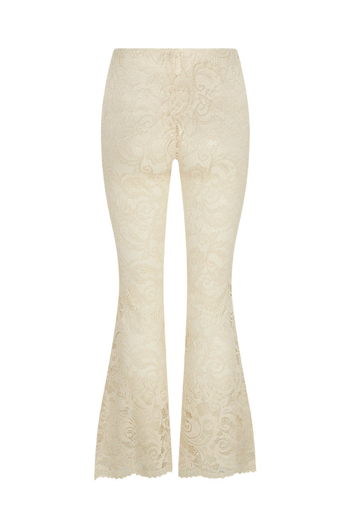 Labyrinth Lace Flare Pants