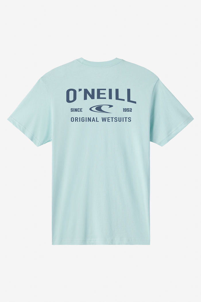 Layered Up Standard Fit Tee - Pastel Turquoise | O'Neill