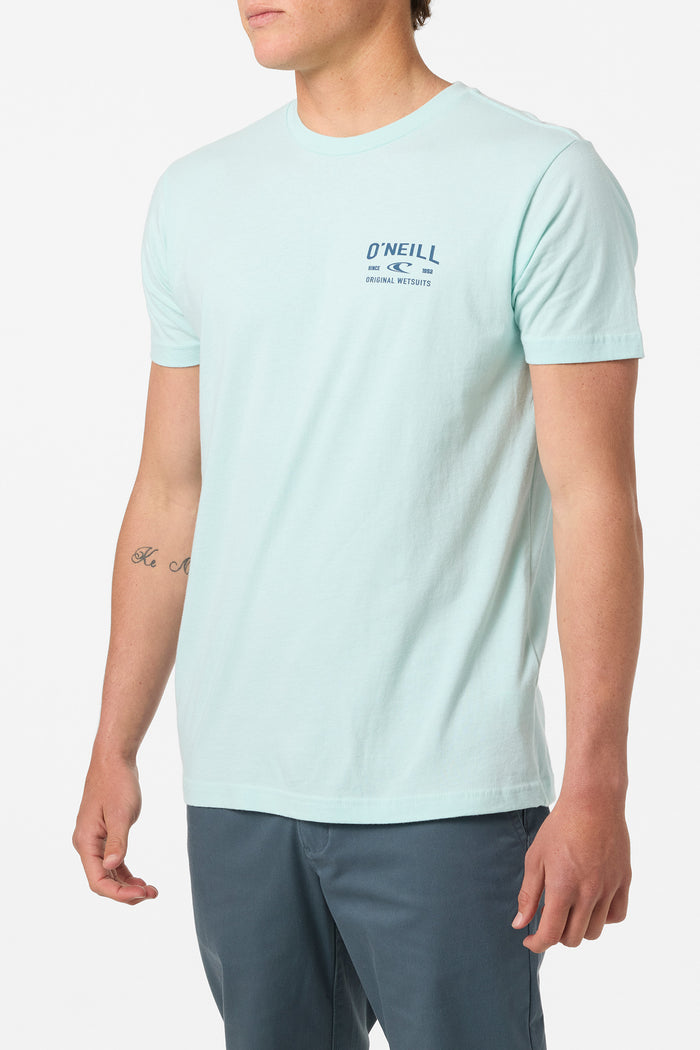 Layered Up Standard Fit Tee - Pastel Turquoise | O'Neill