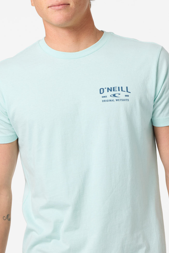 Layered Up Standard Fit Tee - Pastel Turquoise | O'Neill