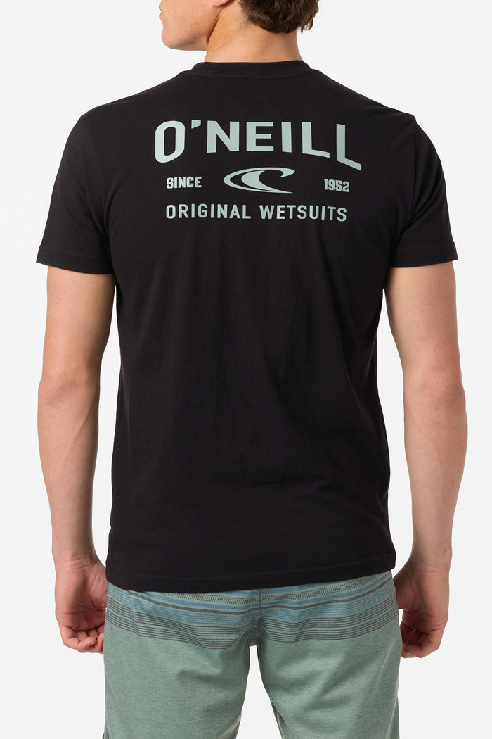Layered Up Standard Fit Tee - Black | O'Neill