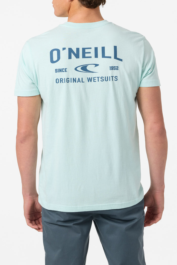 Layered Up Standard Fit Tee - Pastel Turquoise | O'Neill
