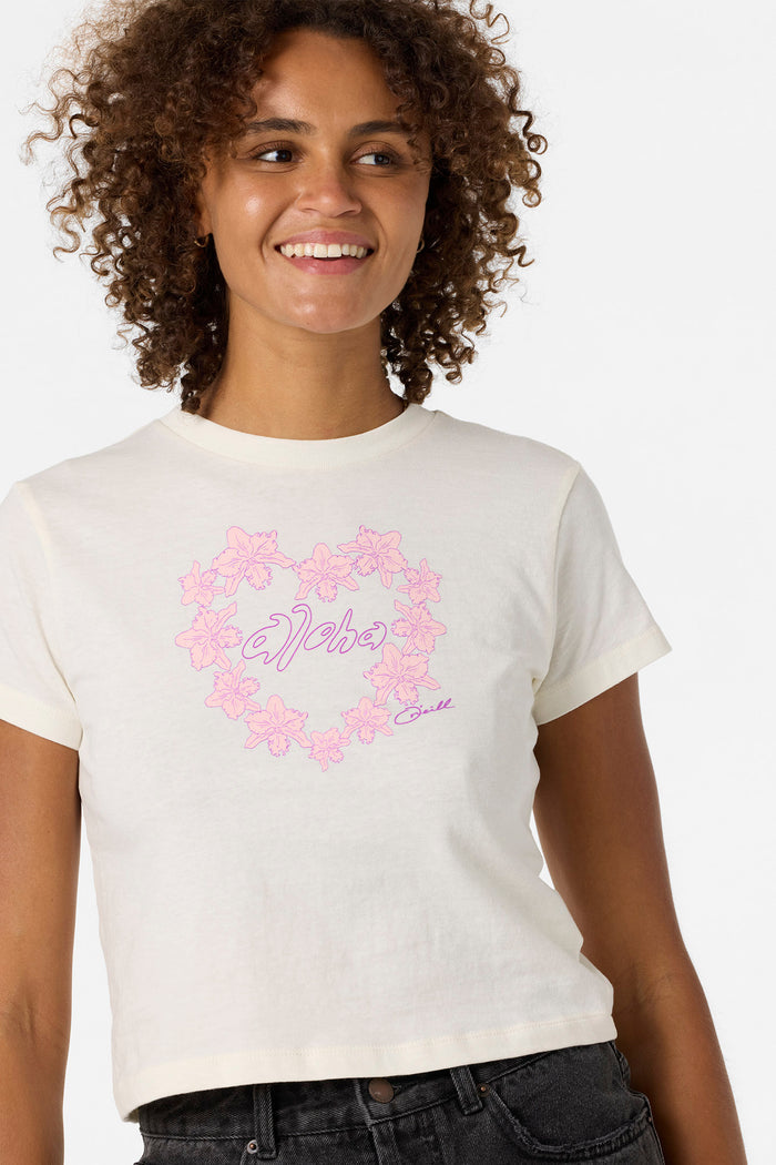 Leah Hawaii Fitted Tee