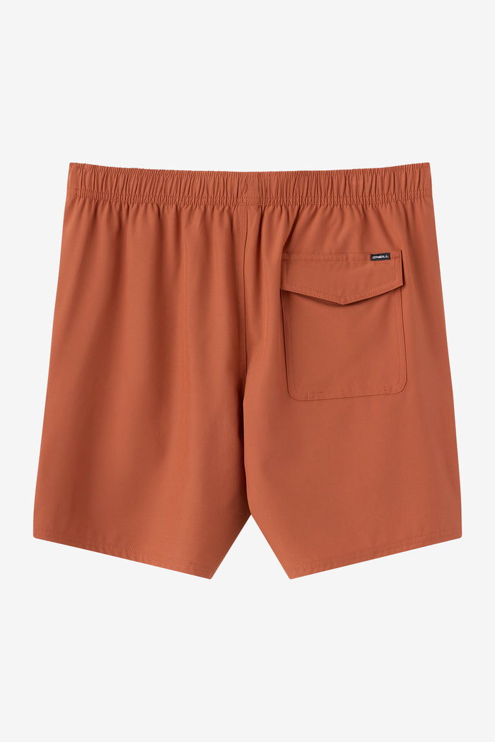 Lennox Hermosa Solid Volley 17" Swim Trunks -  | O'Neill