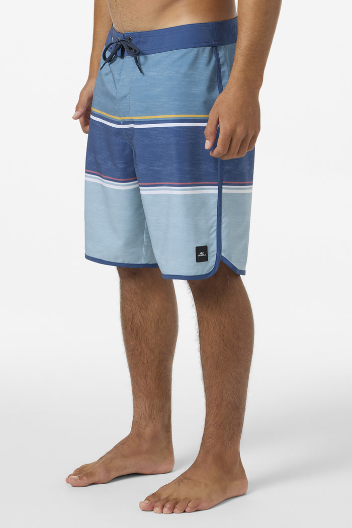 Lennox Scallop 19" Boardshorts - Aegean Blue | O'Neill