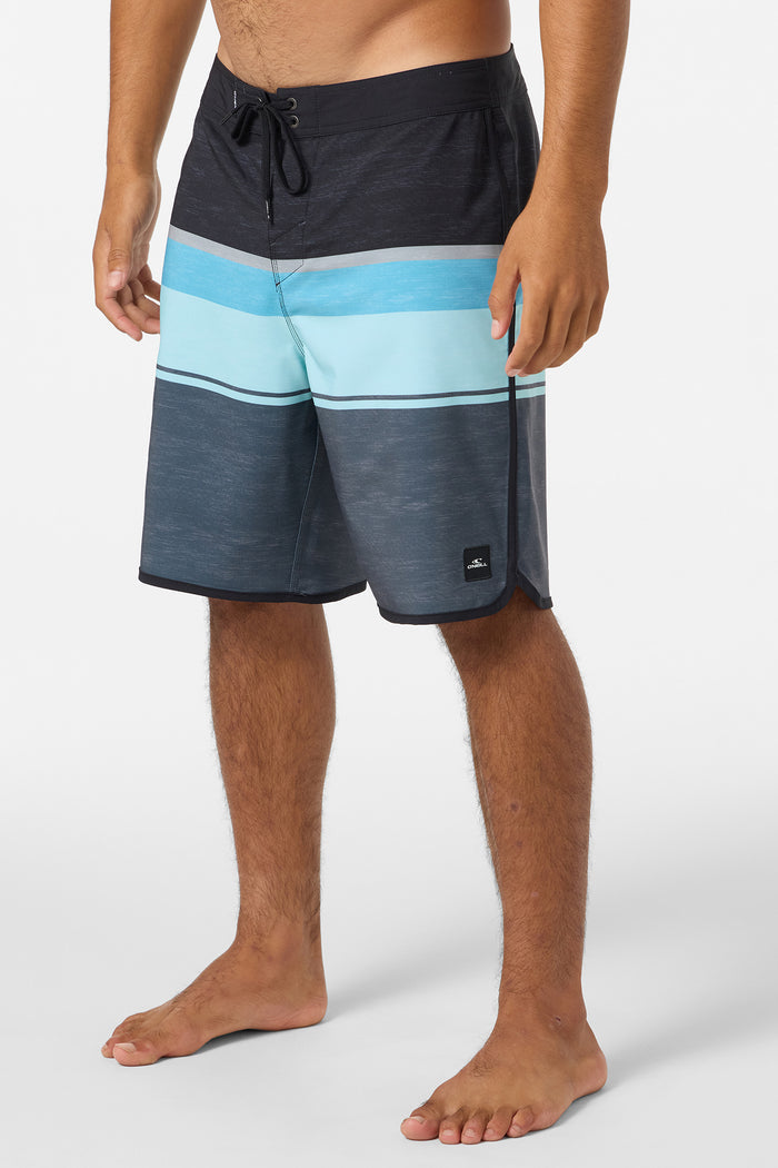 Lennox Scallop 19" Boardshorts - Phantom | O'Neill