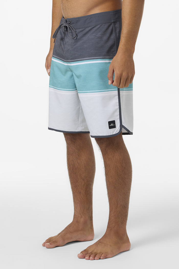 Lennox Scallop 19" Boardshorts - Bristol Blue | O'Neill
