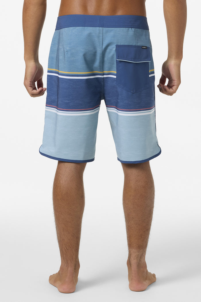 Lennox Scallop 19" Boardshorts - Aegean Blue | O'Neill