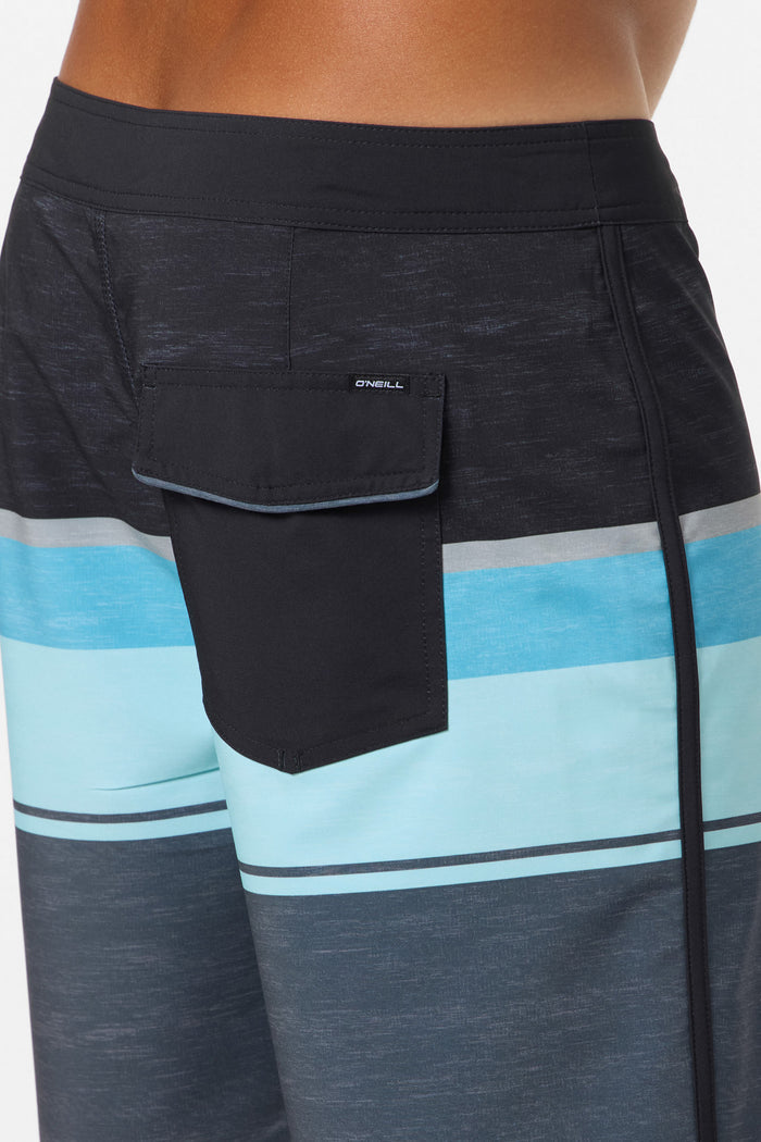 Lennox Scallop 19" Boardshorts - Phantom | O'Neill