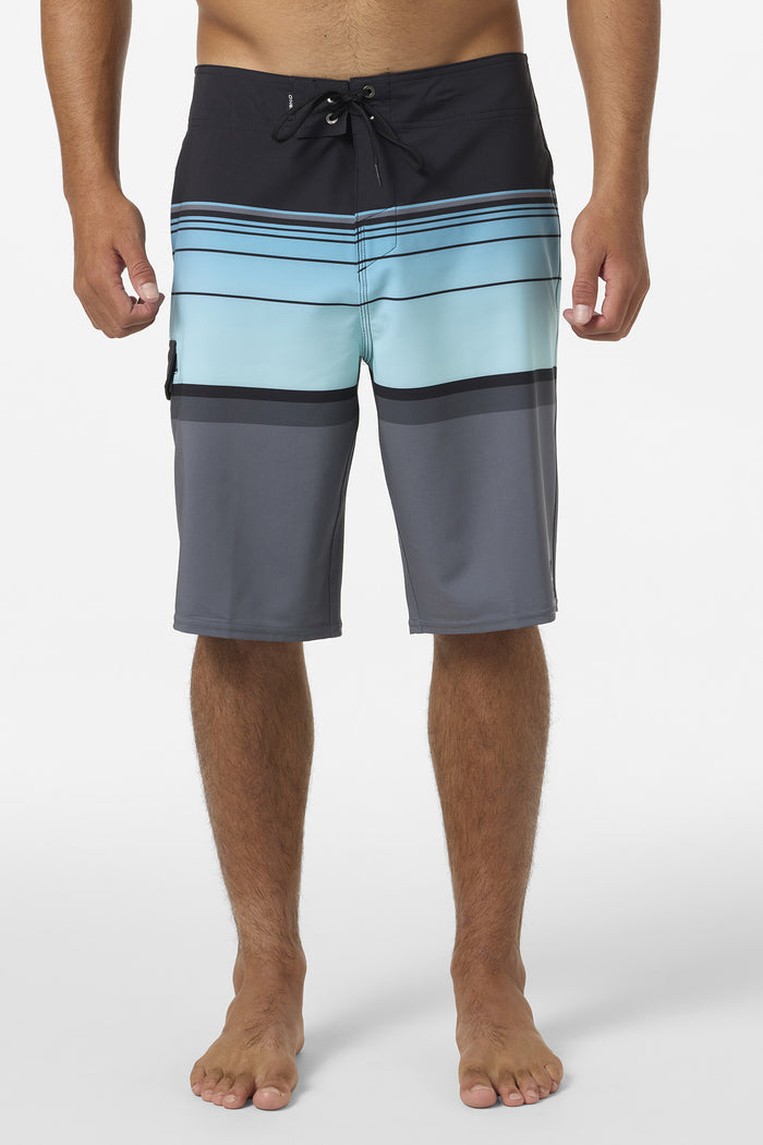 Lennox Stripe 21" Boardshorts - Black 2 | O'Neill