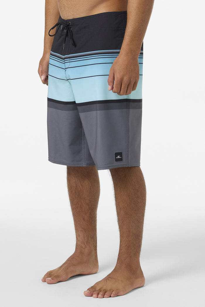 Lennox Stripe 21" Boardshorts - Black 2 | O'Neill