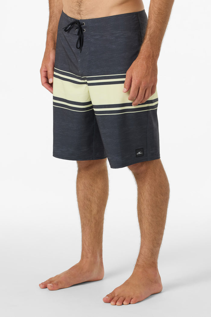 Lennox Stripe 21" Boardshorts - Phantom | O'Neill