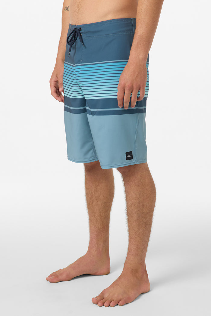 Lennox Stripe 21" Boardshorts - Lead | O'Neill