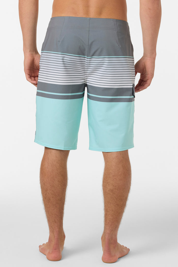 Lennox Stripe 21" Boardshorts - Gargoyle | O'Neill