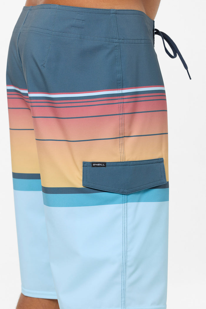 Lennox Stripe 21" Boardshorts - Dark Slate | O'Neill