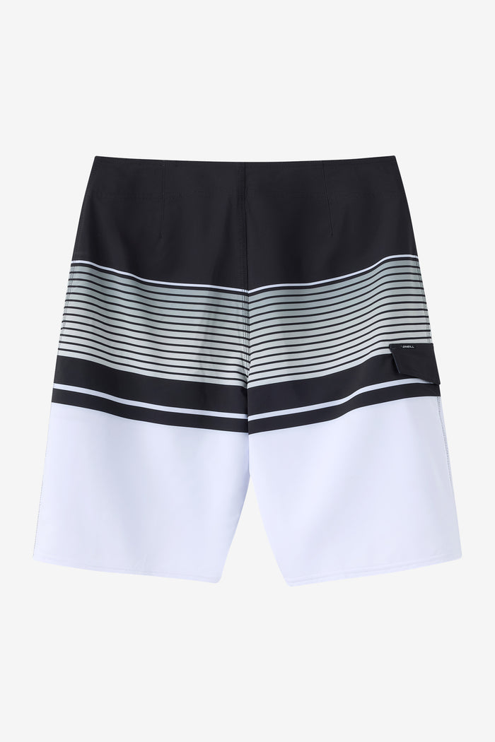 Lennox Stripe 21" Boardshorts - White | O'Neill