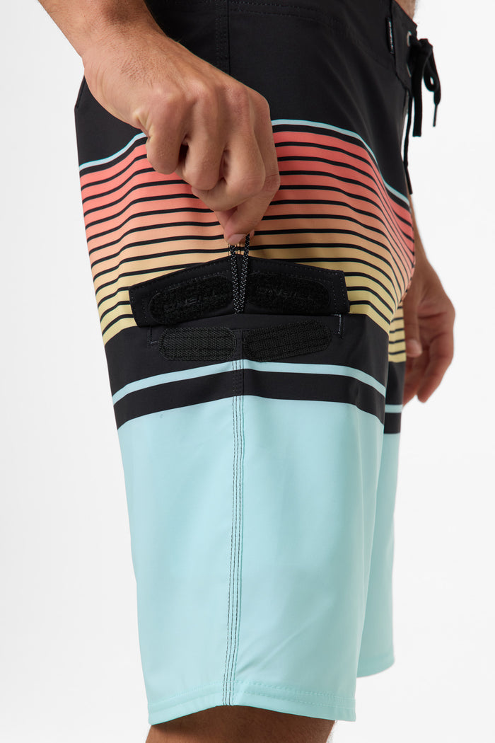Lennox Stripe 21" Boardshorts - Canal Blue | O'Neill