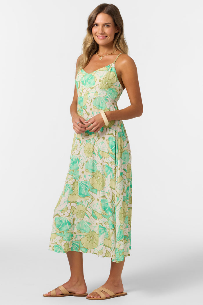 Leona Midi Dress - Peacock Green | O'Neill