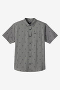 Light Check Geo Standard Fit Shirt - Gargoyle | O'Neill