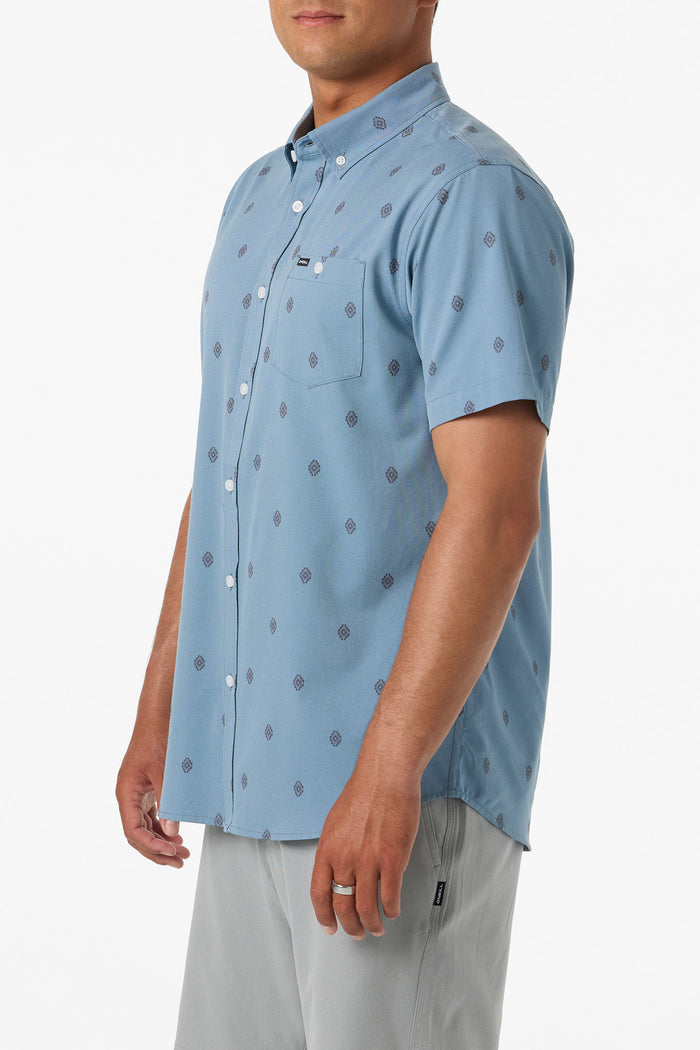 Light Check Geo Standard Fit Shirt - Captain'S Blue | O'Neill