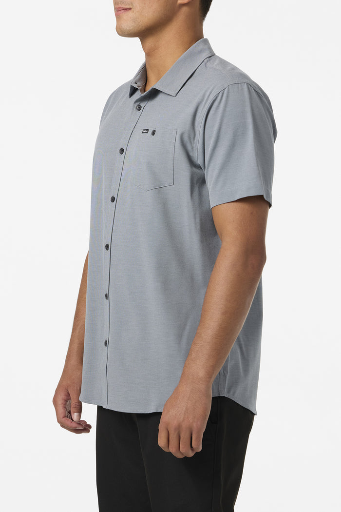 Light Check Hybrid Standard Fit Shirt - Dark Slate | O'Neill