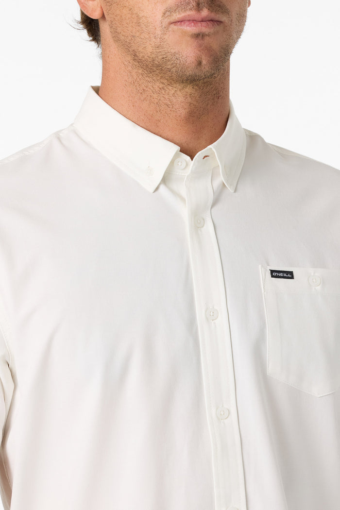 Light Check Standard Fit Shirt - White | O'Neill