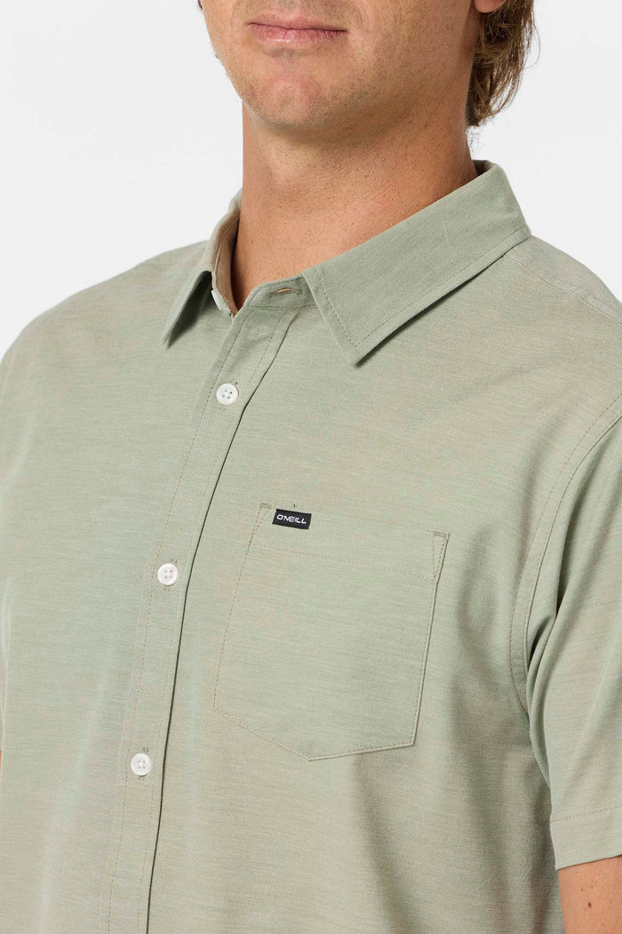 Light Check Standard Fit Shirt - Oil Green | O'Neill