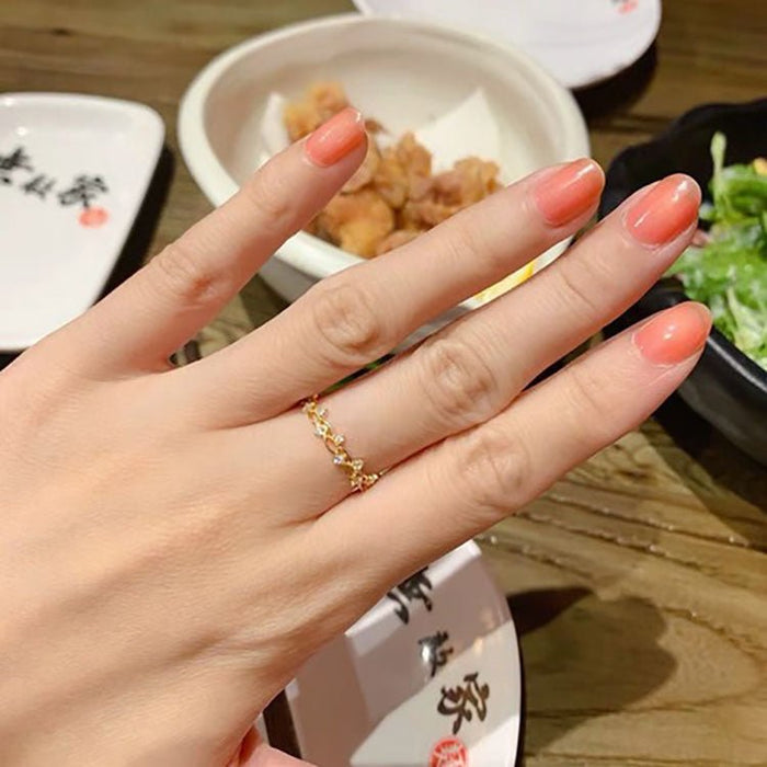Light Luxury S925 Sterling Silver Fashion Ring - House of Beauty