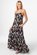 Lillie Bali Floral Maxi Dress - Black | O'Neill