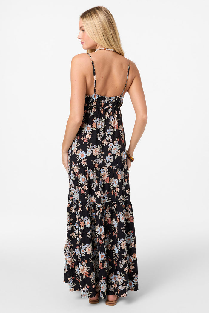 Lillie Bali Floral Maxi Dress - Black | O'Neill