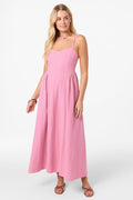 Linden Solid Dress Midi Dress - Cashmere Rose | O'Neill