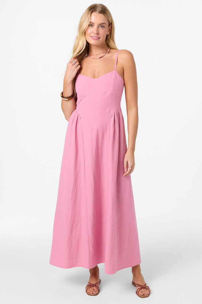Linden Solid Dress Midi Dress - Cashmere Rose | O'Neill