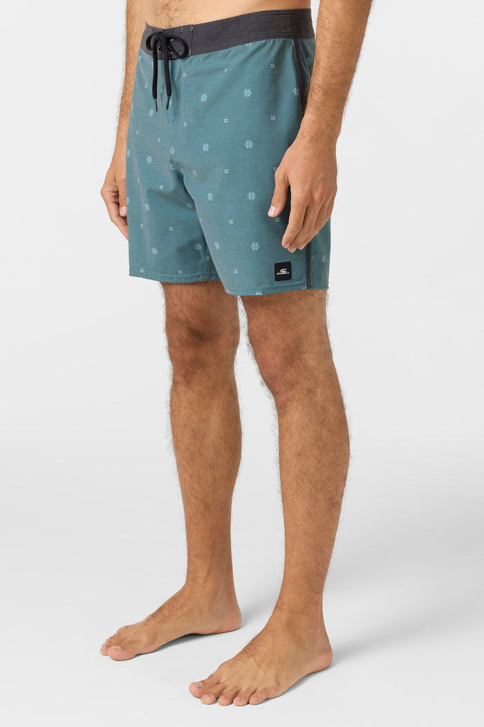 Lineup 17" Boardshorts - Balsam Green | O'Neill
