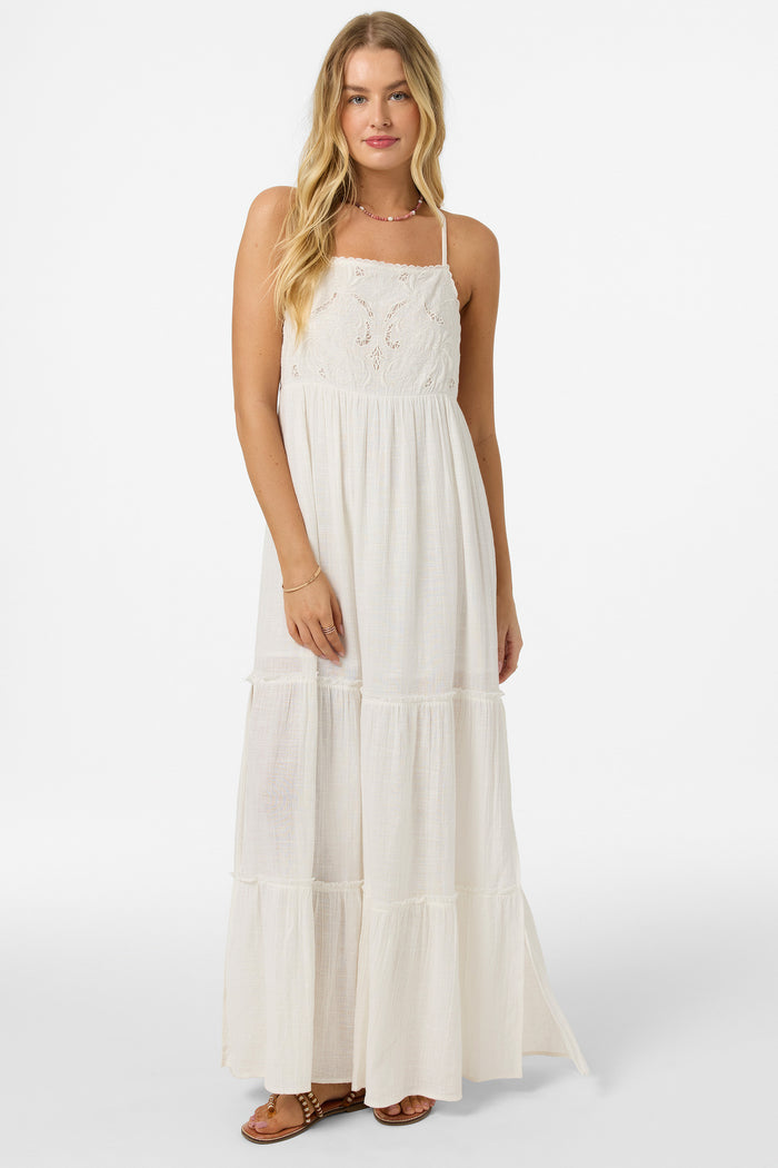 Lisbon Maxi Dress - Winter White | O'Neill