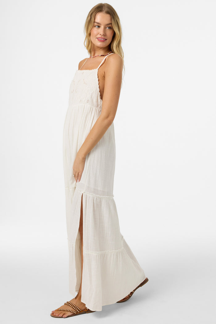 Lisbon Maxi Dress - Winter White | O'Neill