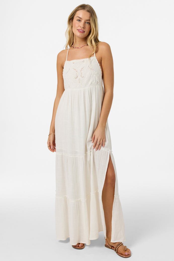 Lisbon Maxi Dress - Winter White | O'Neill