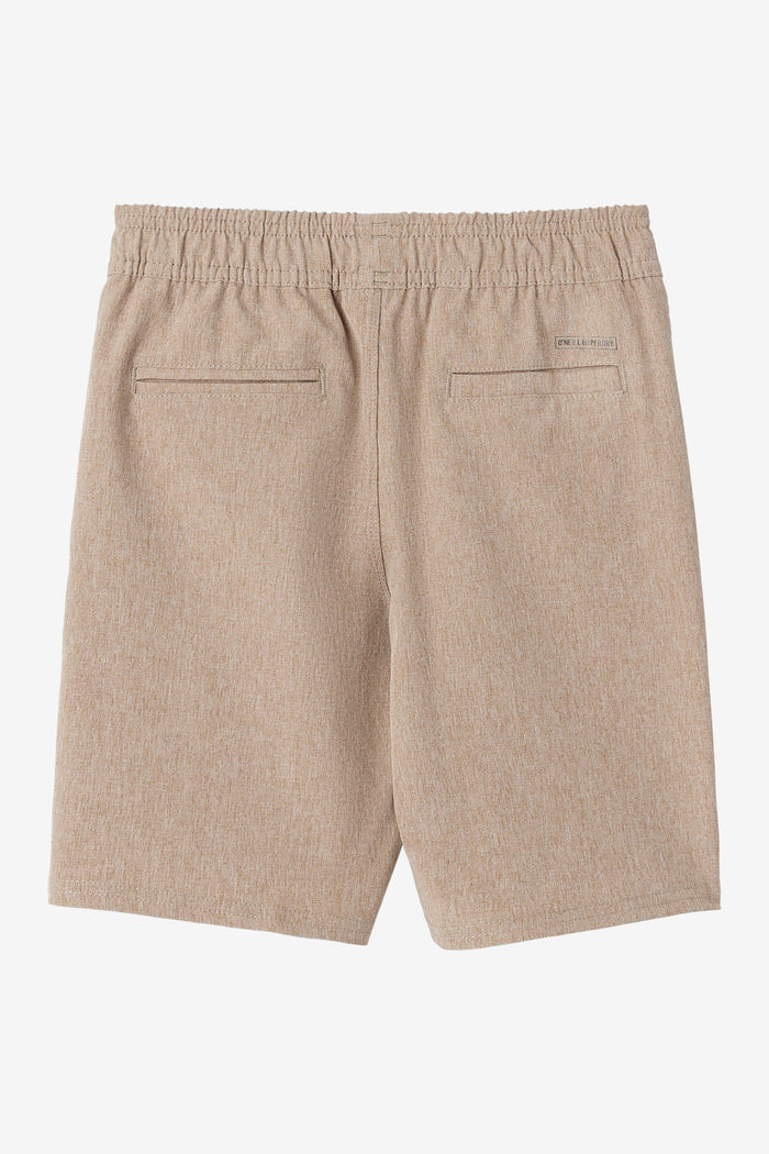Little Boy's Reserve Heather Hybrid Shorts - Khaki | O'Neill