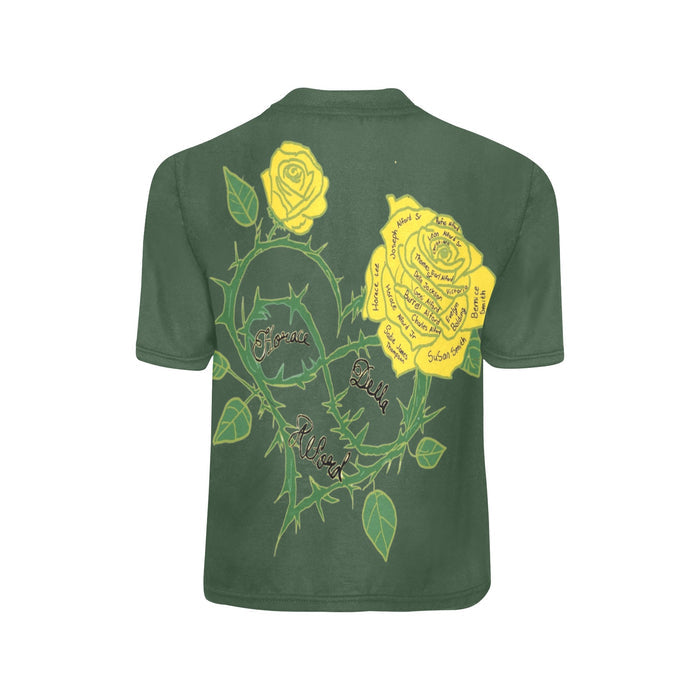 Little Kids' All Over Print Crew Neck T-Shirt