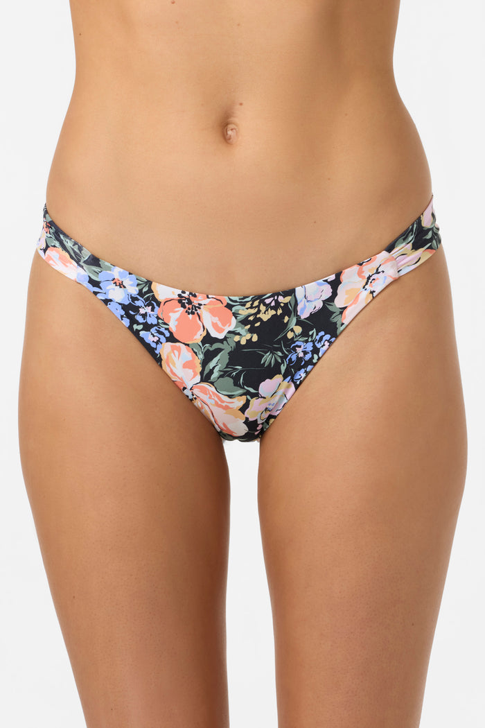 Liz Floral Kee Beach Full Bottoms - Black | O'Neill