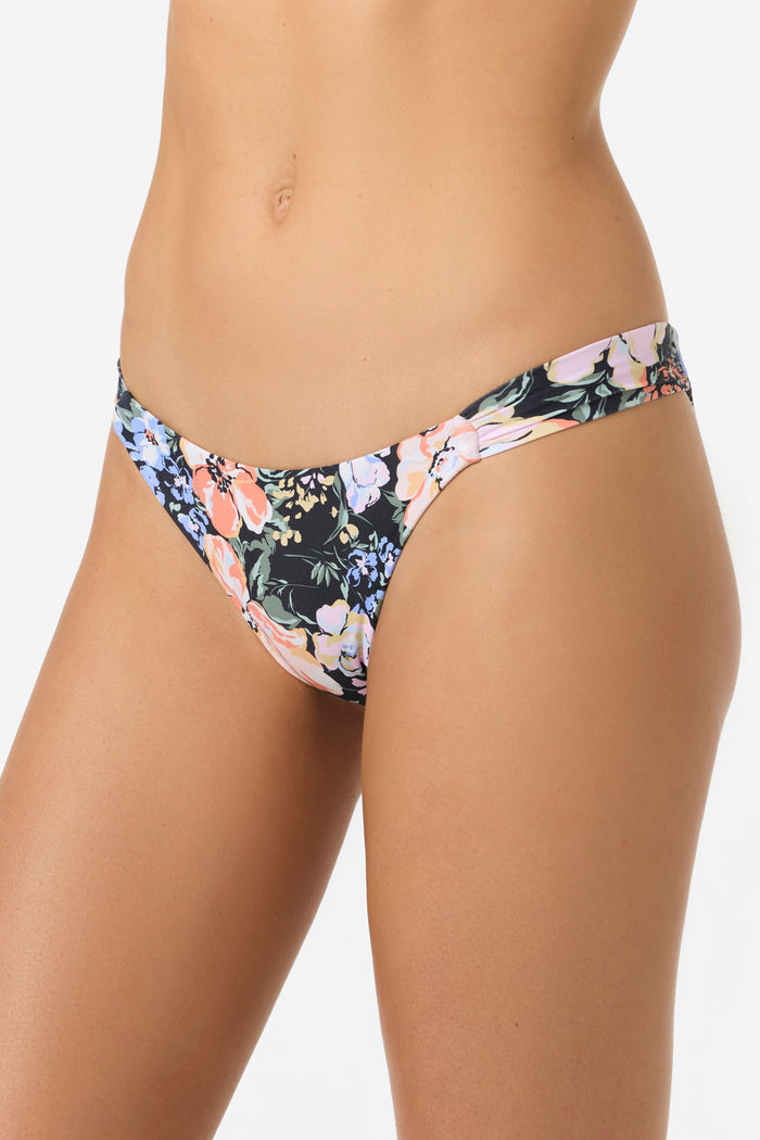 Liz Floral Kee Beach Full Bottoms - Black | O'Neill