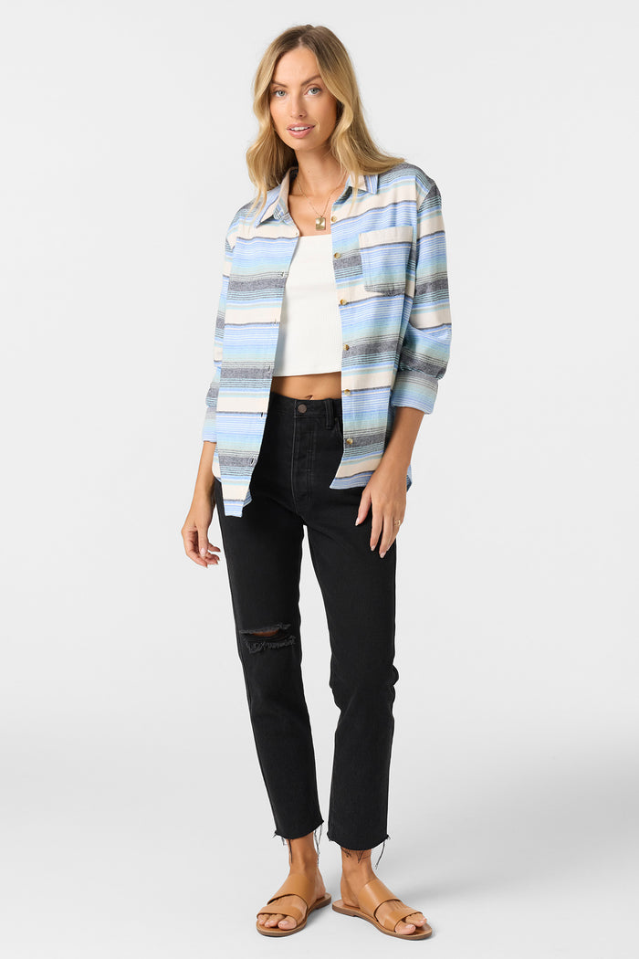 Logan Flannel Long Sleeve Top - Regatta | O'Neill