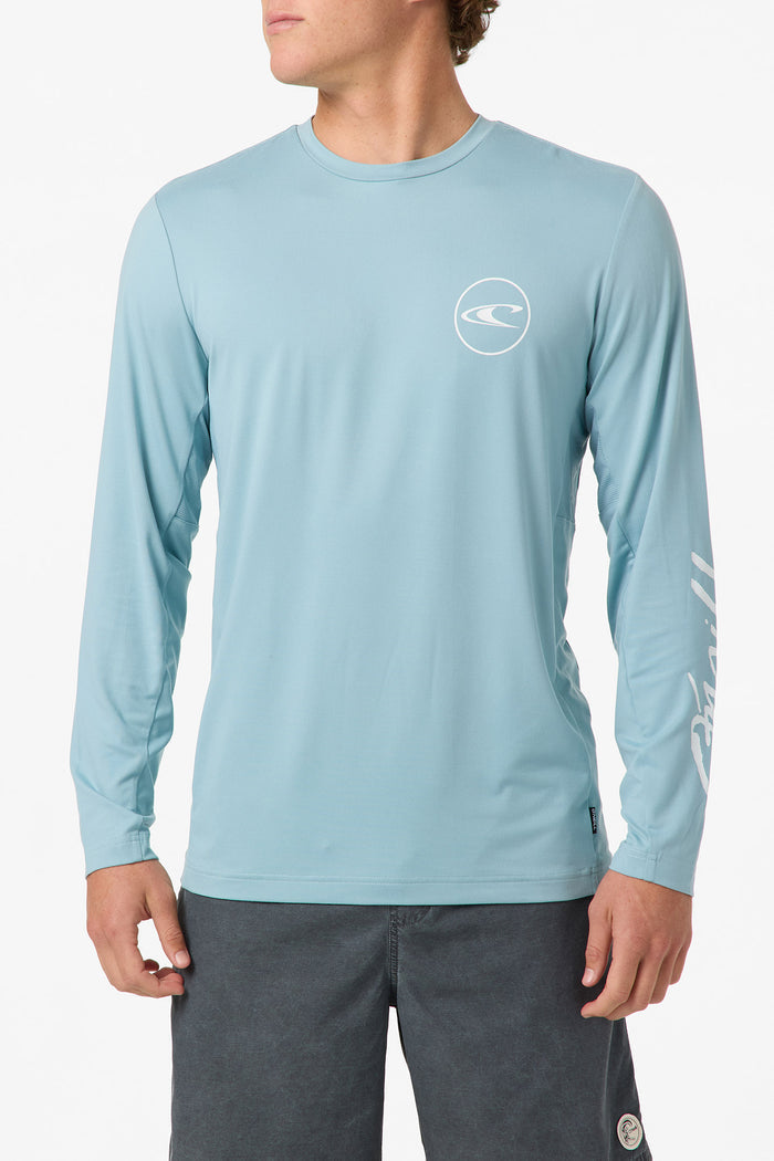 Logo UPF Long Sleeve Tee - Stone Blue | O'Neill