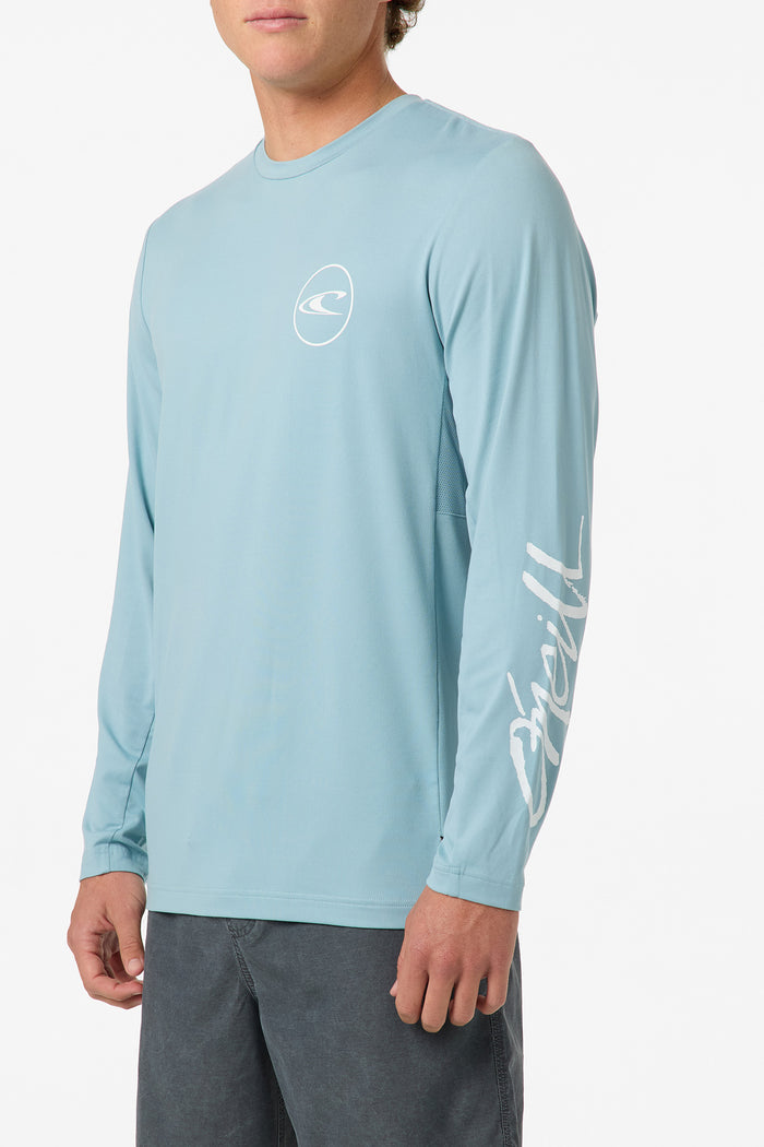 Logo UPF Long Sleeve Tee - Stone Blue | O'Neill