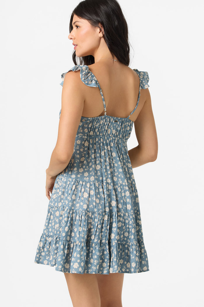 Lorelei Primrose Mini Dress - Provincial Blue | O'Neill