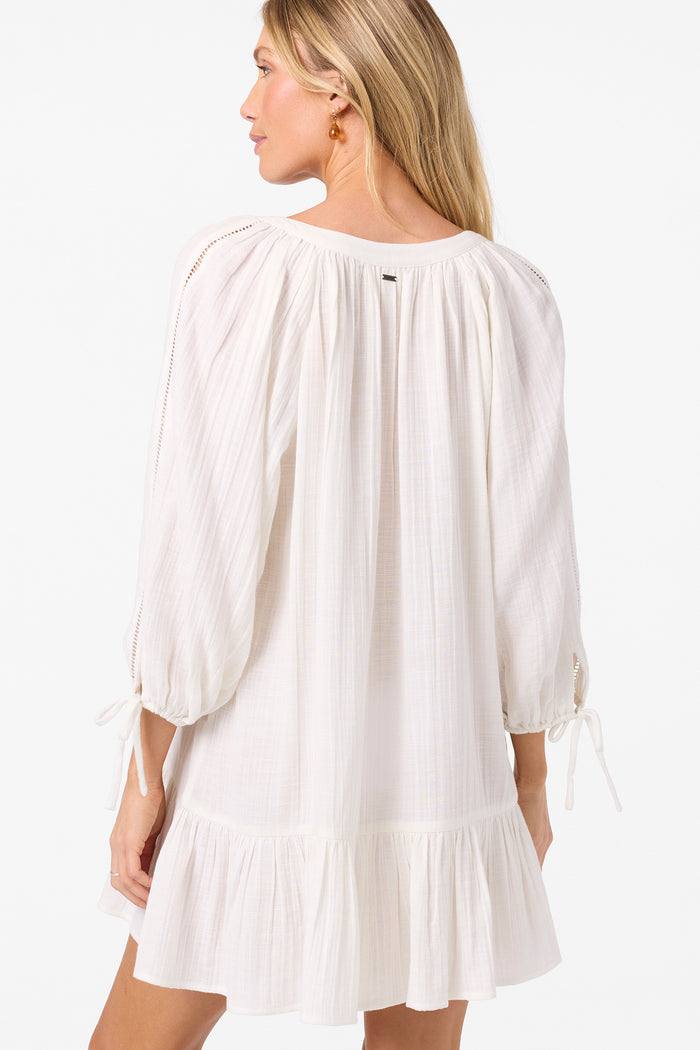 Lou Mini Cover-Up Dress - White | O'Neill