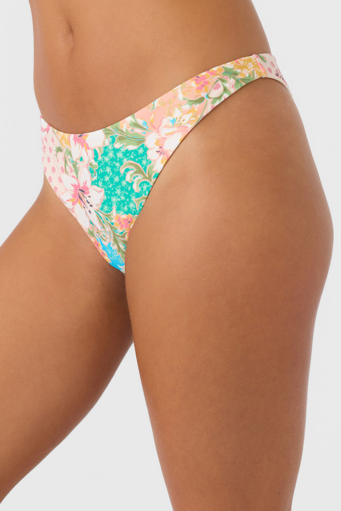 Lua Floral Flamenco Cheeky Bottoms - Multi Clr | O'Neill