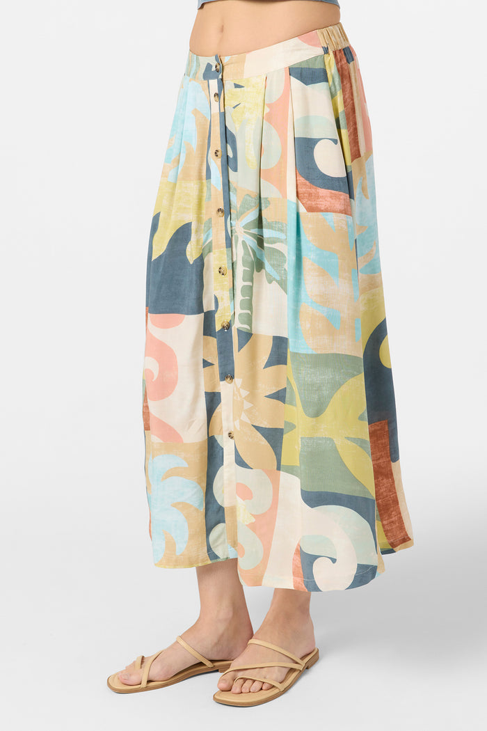Maisel Midi Skirt - Multi Clr | O'Neill